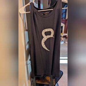 Zyia Active Black Kettle Moon Muscle Tank